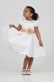 1-5 Years Old Special Design Rose Detailed Belted Girls' Satin Evening Dress Ball Gown 7152 - 2