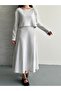Women's Brushed Dress and Crop Blouse Two-Piece Set - 3