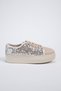 Women's Sneaker Oval Toe Lace-Up Casual Shoes Zule - 6