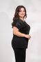 3330597 Women's Plus Size Black Pearl Stone Detailed Suit - 7