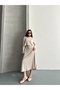 Women's Brushed Dress and Crop Blouse Two-Piece Set - 6