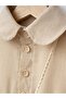 Collared Linen Girl's Dress - 5