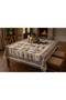 Hand Knitted Fringe Persian Wall Table Cloth 156 X 98 cm