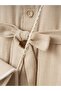 Collared Linen Girl's Dress - 3
