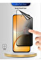 Realme C85 5G 2025 Premium Nano Ceramic Privacy Full Cover Matte Flexible Clear/Black - 4