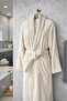 Natural 100% Cotton Bathrobe. (50*90 Hand Towel with Gift) - 3