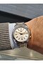 5- Automatic Yellow Bicolor Calendar Steel Bracelet 3 Atm Water Resistant Men's Wristwatch - 2