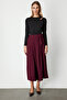 Buy Pleated Pants with Leather Belt