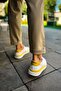 Ch979 - Santoni Gbt Sports Men's Shoes White/Yellow - 3