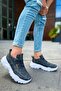 Ch089 Cbt Low Top Lace Up Men's Shoes Anthracite - 4
