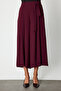 Buy Pleated Pants with Leather Belt - 4