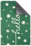 Charm Green White Hello Doormat Outdoor Door Mat Bristle Front Door Mat 2007 - 3