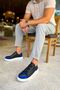 Ch251 - Gbt Mirror Furry Men's Shoes Black/Sax Blue