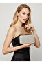 Stone Color Luxury Suede Chain Handle Women's Evening Dress Bag
