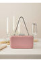 Powder Luxury Suede Chain Handle Women's Evening Dress Bag - 3
