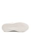 White Lace-Up Leather Lightweight Unisex Sneaker Aper 049 g - 5