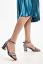 Women's Short Heeled Evening Shoes