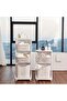 Large Capacity 2-Level Laundry Storage Trolley with Removable Bins - 2