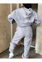 Comfortable Fashion Hooded and Tracksuit Set for Women - 2