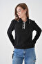 Women's Polo Button Detail Basic Knitwear Sweater 12338.Vrt - 3