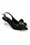 LANSO Low Heel Bow Detail Heeled Shoes - 2
