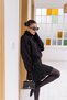 Women's Turtleneck Knitwear Sweater Pleated Skirt Knitwear Set - 2
