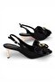 LANSO Low Heel Bow Detail Heeled Shoes - 4