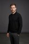 Interview Polo Neck Modal Thin Black Knitwear Sweater - 4
