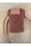 Handmade Phone Bag |   Silvery Rope Handmade Phone - Keychain Bag |   Mini Bag - 6