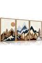 Elegant Abstract Painting Framed Canvas Wall Art Decor 30x40cm