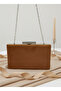 Brown Luxury Suede Chain Handle Women's Evening Dress Bag - 7