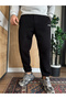 Men's Winter Piped Sweatpants with Adjustable Legs - 4