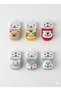 Baby Socks with Animal Figures and Puffy Toys - 2