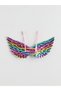 Pink tutu skirt and wing costume for girls - 5