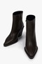 Women's Marie Brown Leather Cowboy Boots - 4