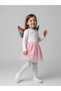 Pink tutu skirt and wing costume for girls