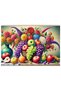 Good Quality Vivid Colorful Fruits and Flowers on the Table Still Life Adult Puzzle Jigsaw 250 Pieces - 2