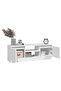 TV Cabinet with Door White 102x30x36 cm - 2