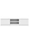 TV Cabinet White 140x40x35.5 cm Engineered Wood - 5
