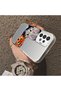 Samsung Galaxy A73 Compatible Silicone Edge Acrylic Back Anime Character Protective Case - 3