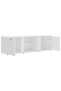 TV Cabinet White 120x34x37 cm Engineered Wood - 5