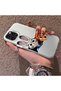 iPhone 14 Pro Max Compatible Silicone Edge Acrylic Back Anime Character Protective Case - 2