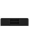 TV Cabinet Black 140x40x35.5 cm Engineered Wood - 5