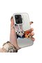 Xiaomi Poco C65 Compatible Silicone Edge Acrylic Back Anime Character Protective Case