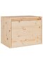 TV Cabinets 3 pcs Solid Wood Pine - 4