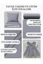 Ranforce Fabric for Quilt Sewing – 100% Cotton, 240 cm × 100 Cm, Plain Dyed V-55 - 5