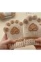 Cat Paw Gloves Beige Gloves. Cream Gloves with Paw Prints Are the Latest Trend. - 3