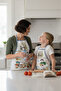 Mother Daughter Liquid Waterproof Kitchen Activity Apron |   Cotton Fabric Is Stain-Resistant. - 4