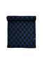 Black Patterned Scarf - 3