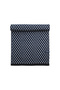 Navy Blue Patterned Scarf - 3